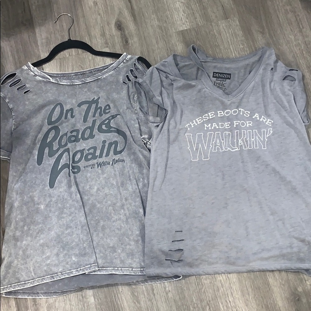 2 Levi Shirts